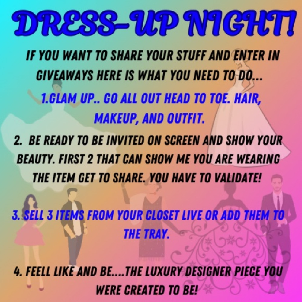 Dress up night be there luxury designer piece you are.